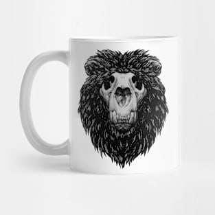 Lion Skull Mug